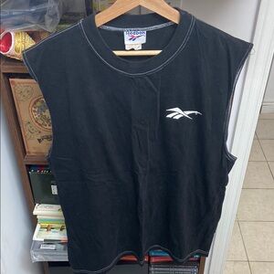 Vintage Reebok Black Muscle Tee